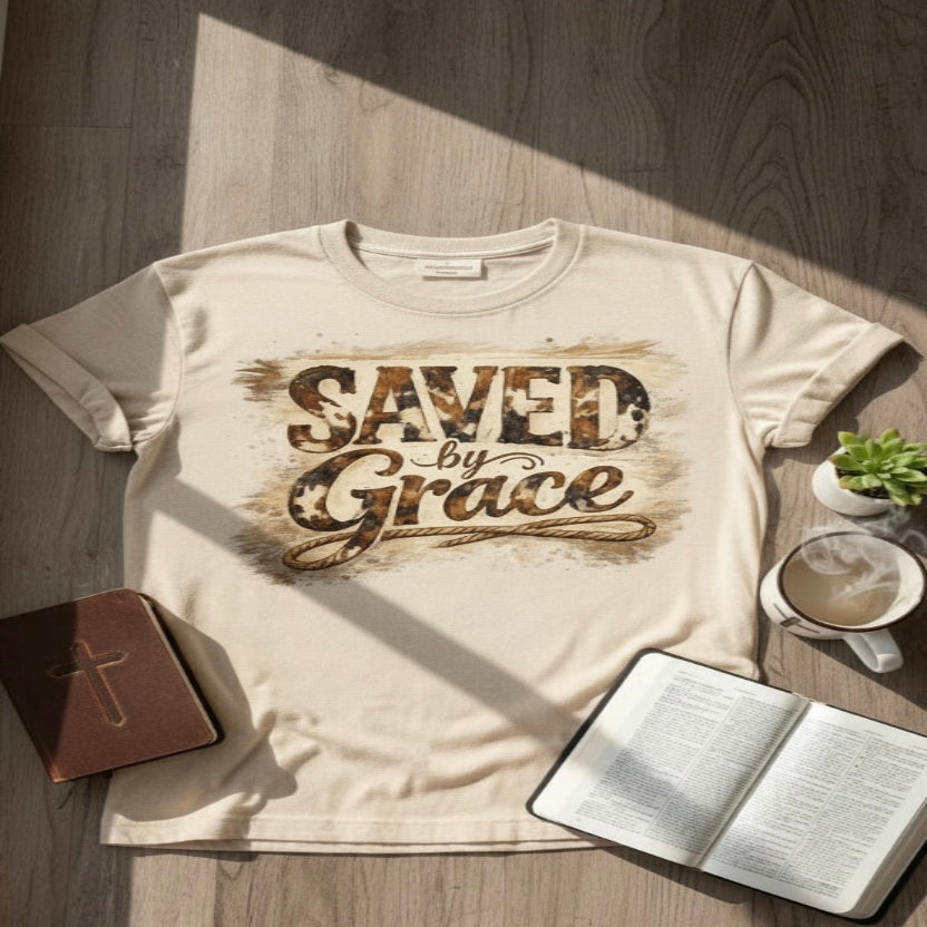 Saved By Grace Tee