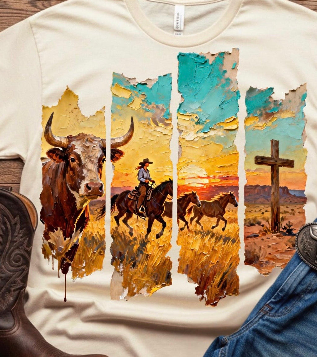 Western, Faith Tee