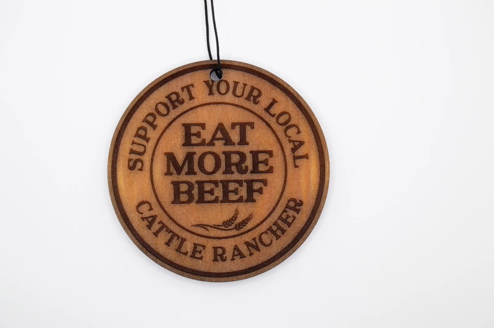Support Cattle Ranchers Car Freshie