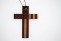 US Flag Cross Car Freshie
